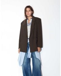 Pull&Bear - Double-breasted Blazer - Lyst