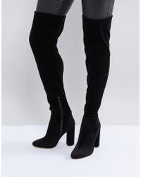 aldo above the knee boots