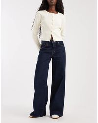 Levi's - Middy Jeans Met Wijde Pijpen - Lyst