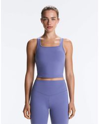 Oysho - Evermove Square-Neck Tank Top - Lyst