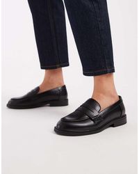 ONLY - Faux Leather Loafers - Lyst