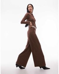 ASOS - Supersoft Wide Leg Trouser Co-ord - Lyst