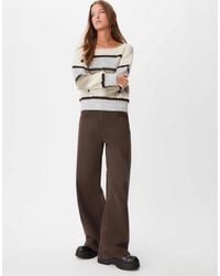 Stradivarius - – gestreifter pullover - Lyst