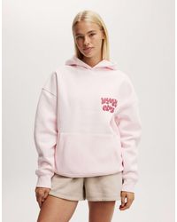 Cotton On - Cotton On Plush Premium Graphic Hoodie - Lyst