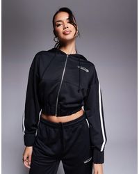 Kaiia - – studio – cropped-kapuzenpullover - Lyst
