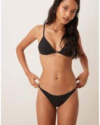 Calvin Klein - Luxe Tanga Bikini Bottom - Lyst