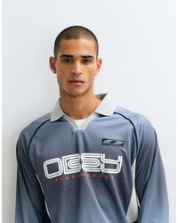 Obey - Spectrum '89 Collared Sports Jersey - Lyst