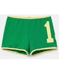 Pull&Bear - Ribbed Brazil Graphic Shorts - Lyst