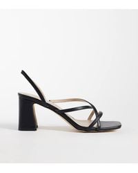Raid Wide Fit - Aspyn Strappy Heeled Block Sandals - Lyst