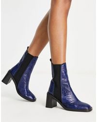 ASOS - Ratings Leather Chelsea Boots - Lyst