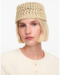 ARKET - Pure Paper Straw Summer Bucket Hat - Lyst