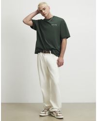 River Island - Oversized Fit Cotton Sanctuaire T-Shirt - Lyst