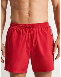 Intimissimi - Mid-Length Solid-Colour Swim Trunks - Lyst