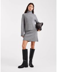 Object - Roll Neck Knitted Jumper Co-ord - Lyst