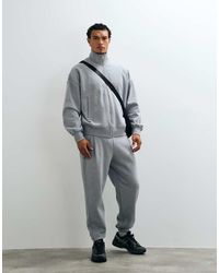 ASOS - Premium Heavyweight Oversized Tuck jogger - Lyst
