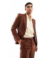 Twisted Tailor - Hurston Jacquard Suit Jacket - Lyst