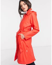 Rains W - Waterbestendige Trenchcoat - Rood