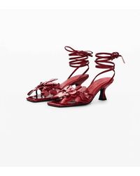 Desigual - Floral Appliqué Sandal - Lyst