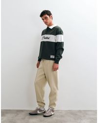 ASOS - Tapered Pintuck jogger - Lyst