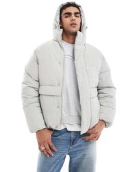 Jack & Jones - Gewatteerd Jack Met Capuchon En Zakken - Lyst