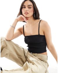 Vans - – drew – geripptes schlauchoberteil - Lyst