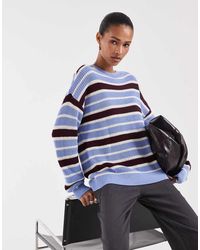 Noisy May - Crew Neck Knit Jumper - Lyst