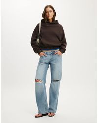 Cotton On - Boxy Fleece Hoodie - Lyst