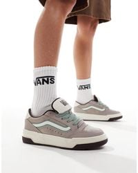Vans - Hylane - baskets chunky en daim - clair multicolore - Lyst