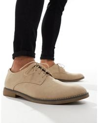 London Rebel - Suede Lace Up Shoes - Lyst