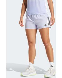 adidas Originals - Sweatshorts OWN THE RUN CLIMACOOL COLORBLOCK SHORTS - Lyst