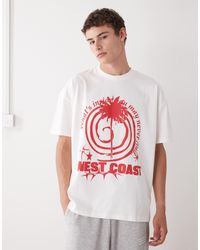 Collusion - Printed T-Shirt With Front And Back Graphic - Lyst