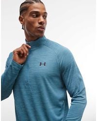 Under Armour - Tech Textured Half-zip T-shirt - Lyst