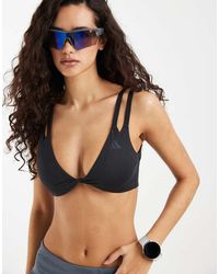 adidas Originals - Optime Workout Twist Reversible Light Support Bra - Lyst
