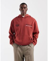 ASOS - Relaxed Hoodie With Honda Racing Print - Lyst