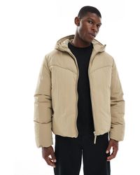 ASOS - Doudoune - taupe - Lyst