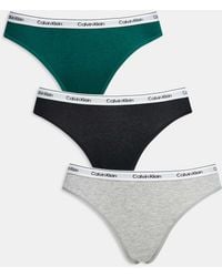 Calvin Klein - – icon logo – 3er-pack bikinislips - Lyst