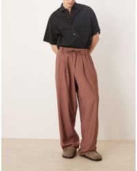 ASOS - – elegante, locker geschnittene hose - Lyst