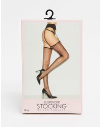 Ann Summers Suspender Stocking - Black