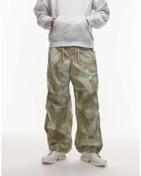 Obey - Giant Straight Leg Cargo Pants - Lyst