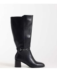 SIMMI - Simmi London Wide Fit Romee Knee Boots With Horsebit Detail - Lyst