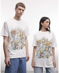 PRNT - Space Jam Graffiti Group Relaxed T-Shirt - Lyst