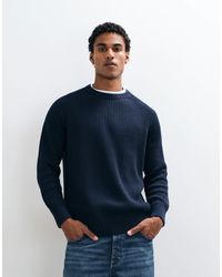 SELECTED - Pull en maille côtelée pêcheur - Lyst