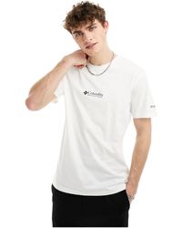 Columbia - – csc – basic-t-shirt mit logo - Lyst