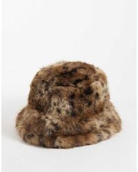 ASOS - Faux Fur Bucket Hat - Lyst