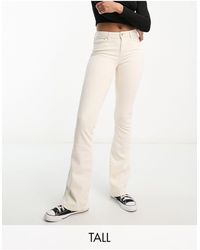 ONLY - Blush Flared Jeans - Lyst