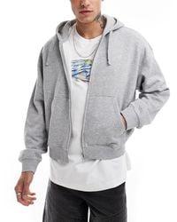 Weekday - Boxy Fit Zip Through Hoodie - Lyst