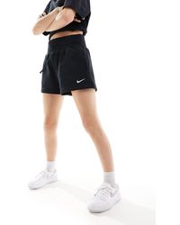 Nike - Phoenix Fleece High Rise Shorts - Lyst