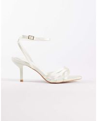 Public Desire - Juliette Strappy Heeled Sandals - Lyst
