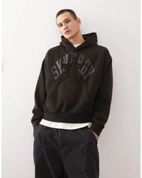 Weekday - Oversized Loose Fit Applique Graphic Print Hoodie - Lyst