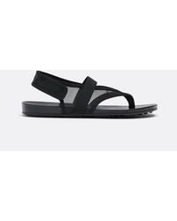 Stradivarius - Flat Mesh Thong Sandals - Lyst